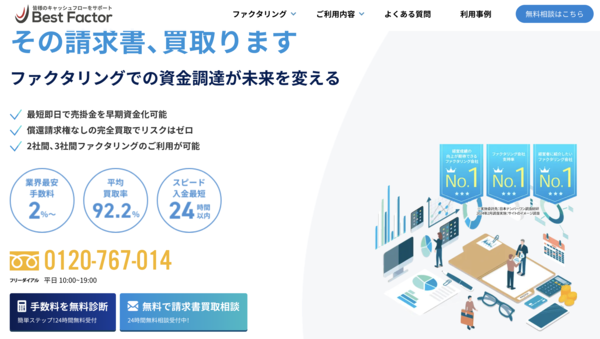 【Best Facter(ベストファクター)】は安全？消費者金融 特徴・審査・口コミ評判を徹底解説 最新版