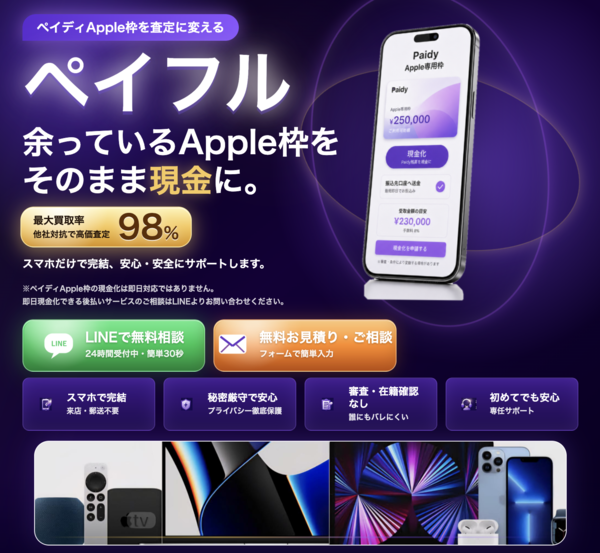 【ペイフル クレジットカード現金化】換金率や入金スピード、利用者口コミなどの最新情報を紹介します